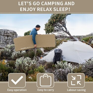 Килимок туристичний Naturehike Thermal 3.2R - ізотермічний, 4-сезонний, -5℃, для кемпінгу, високий R-значення, для зими
