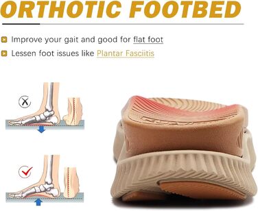 Сандалі жіночі KuaiLu трекінгові ортопедичні для літа, хакі, 41 EU