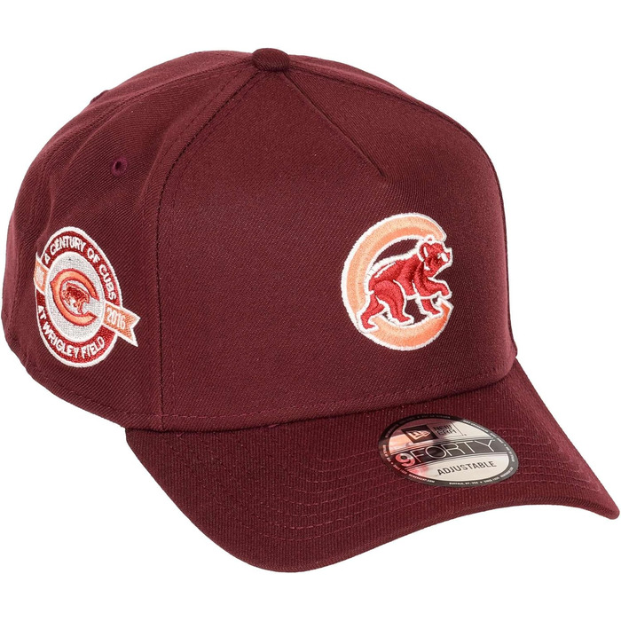 Кепка New Era MLB Бейсбол Chicago Cubs 9Forty A-Frame Snapback Червона