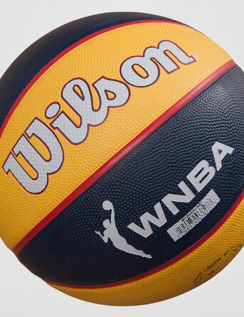 Баскетбольний м'яч Wilson WNBA Team Tribute Indiana Fever, офіційний жіночий, розмір 6 (72 см)