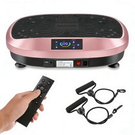 Віброплатформа для фітнесу Sport Home (Рожева) - 6 програм, для схуднення та м'язів