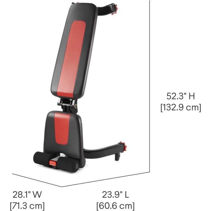 Регульована гантельна лава Bowflex SelectTech 5.1S, компактна, для домашнього спортзалу