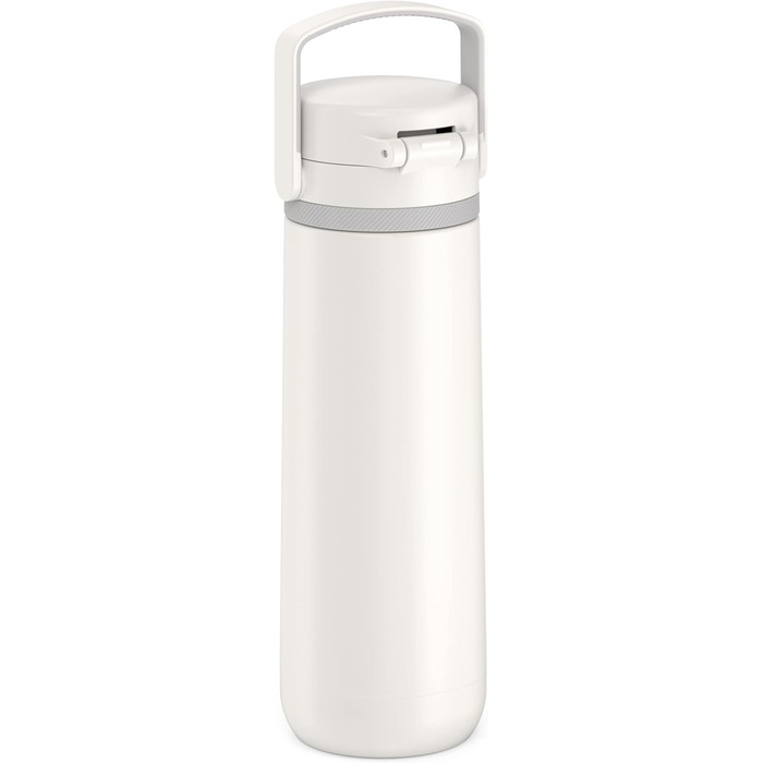 Термос-бутилка з нержавіючої сталі Thermos Alta Series, 473 мл, сіро-біла