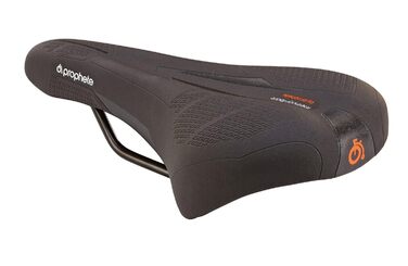 Велосипедне сідло Prophete для MTB та шосейних велосипедів, з піною Memory Foam, чорне