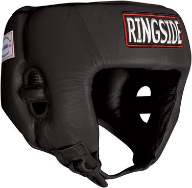Кепка для боксу Ringside без накладки на щоки, чорна, розмір L
