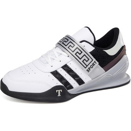 Чоловічі кросівки для пауерліфтингу JiuQing, 45 EU, чорні: тренування, CrossFit, присідання