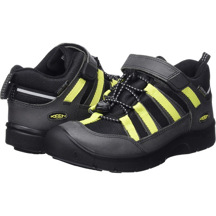 KEEN Hikeport 2 Low Waterproof - дитячі водонепроникні черевики для хайкінгу, чорний