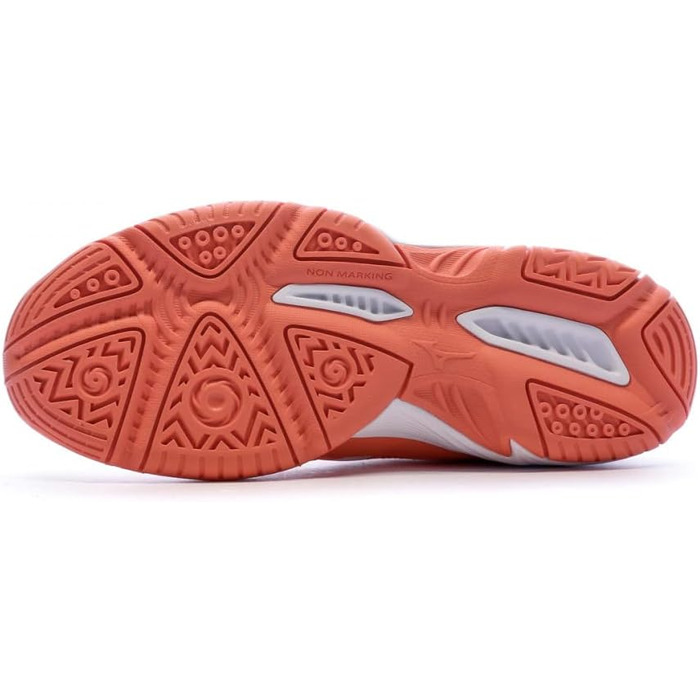 Жіноче волейбольне взуття Mizuno Cyclone Speed 2, чорно-біло-блакитне, розмір 37 EU