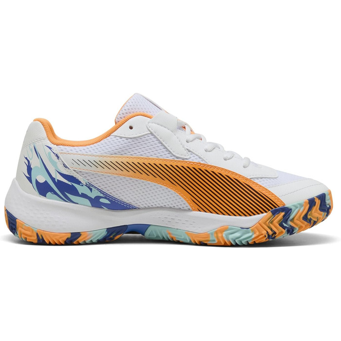 Кросівки тенісні PUMA Nova Court Unisex 42 EU (Білий, Чорний, Синій)