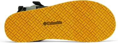 Columbia Breaksider Sandal: Чоловічі сандалі для активного відпочинку, 46 EU, зелений (Mosstone/Golden Yellow)
