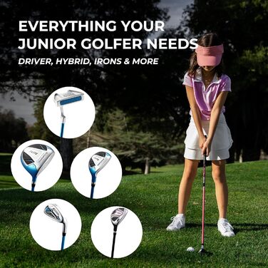 Xlite Super Performance Junior Golfschläger-Set для дітей 6-8 років, блакитний