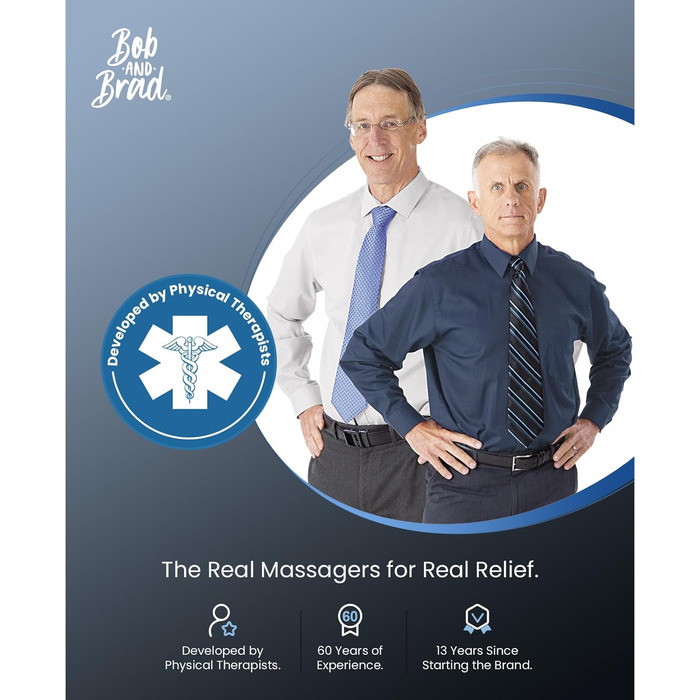 Масажер для м'язів BOB AND BRAD Q2 Plus з підігрівом: компактний, тихий, з сумкою, для розслаблення м'язів