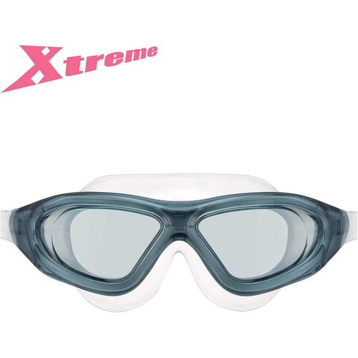 Окуляри для плавання View Xtreme димчасті, захист від ультрафіолету