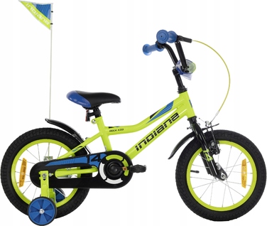 Дитячий велосипед Indiana Rock Kid, 14 дюймів, жовтий