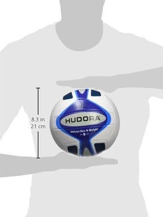 М'яч для волейболу HUDORA Beach-Volleyball Ball Hero 2.0, розмір 5 (76523/01)