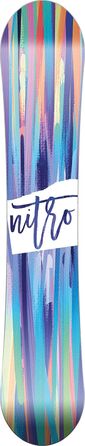 Жіночий сноуборд Nitro Lectra Brush BRD'24, 152 см, мультиколор