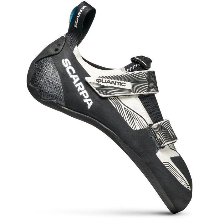 Кріпичі Scarpa Quantic для скелелазіння та боулдерингу, жіночі, 37.5 EU, сірий/чорний