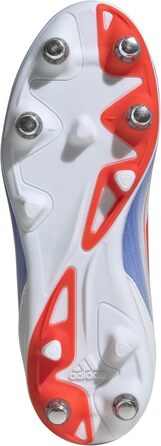 Кросівки футбольні Adidas F50 Pro FG Cloud White/Coral Red/Lucid Blue, 28 EU