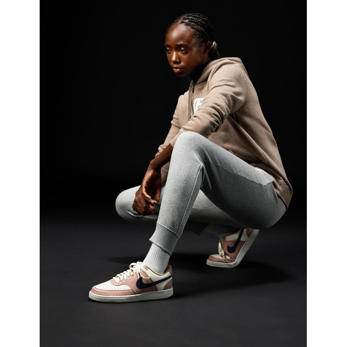 Кросівки жіночі Nike Court Vision Low Next Nature DH3158-600 рожеві з темно-синім, 38.5 EU