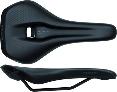 Ергономічне велосипедне сідло Ergon SMC Sport Gel для MTB, чорне, розмір Medium/Large