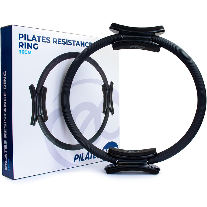 Пілатес кільце з подвійною ручкою Pilates Mad, фітнес-аксесуар для тренувань