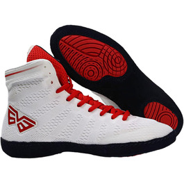 Жіночі боксерські черевики, боксерські чоботи, черевики для тренувань з боротьби, біле взуття для боротьби та кікбоксингу, 45 EU