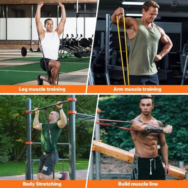 Гумові еластичні стрічки для фітнесу та реабілітації (3 шт.)