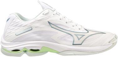 Волейбольне взуття Mizuno Wave Lightning Z7 (жіноче) 44.5 EU, білий та зелений кольори