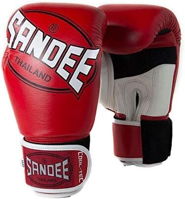 Дитячі боксерські рукавички Muay Thai Sandee, червоні, 4oz