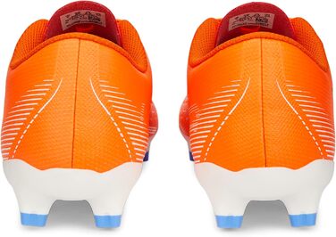 Жіночі футбольні бутси PUMA Ultra Play FG/AG, розмір 40 EU, кольори: Ultra Orange, Puma White, Blue Glimmer
