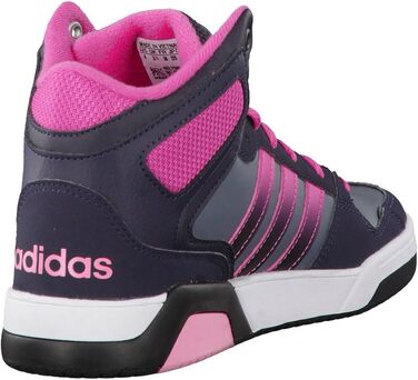 Дитячі кросівки adidas Bb9tis Mid K, 28 EU, синій, рожевий, чорний
