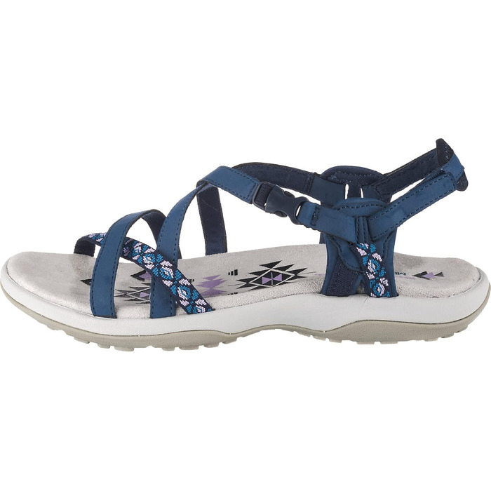 Сандли Skechers Reggae Slim-Vacay для жінок (42 EU, темно-синій ремішок Duraleather)