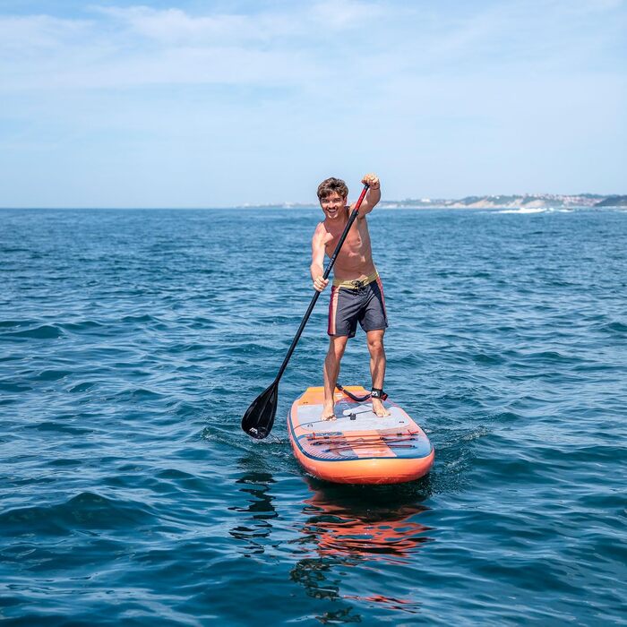 Надувна SUP-дошка Aqua Marina Atlas 366x86x15 см з сидінням для каяка, комплект, червона