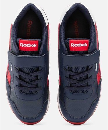 Дитячі кросівки Reebok Royal Cl Jog 3.0 для малюків, крейдово-білі, розмір 27.5 EU (Vectornavy, Vectorred, White)