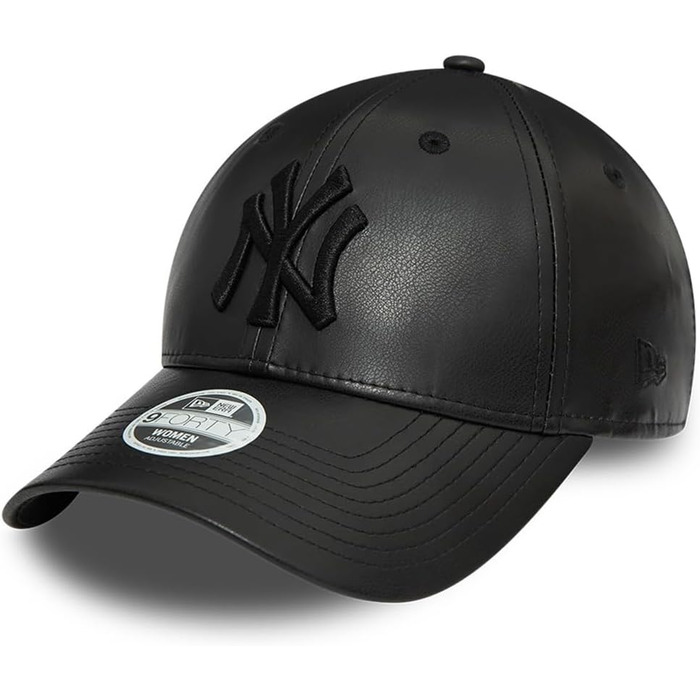 Кепка New Era WMNS 9Forty Adjustable NY Yankees чорного кольору, універсальний розмір