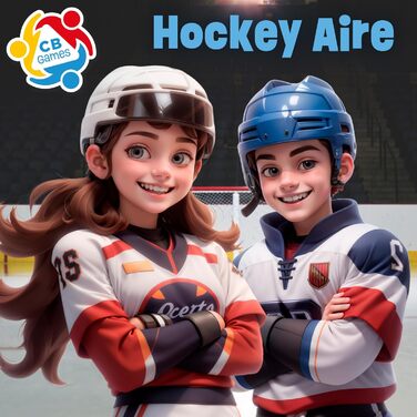 Кольоровий стіл для хокею на повітрі ColorBaby 85330, розмір 122 x 61 см, 122 x 61 x 75 см