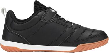 Спортивне взуття JAKO для залу та вулиці, дитяче, унісекс, розмір 40 EU, чорно-біле