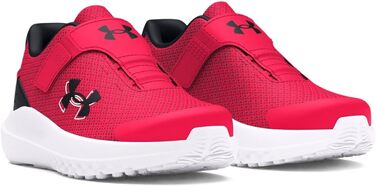 Кросівки для хлопців Under Armour Binf Surge 4 AC - Червоно-чорні (27 EU)