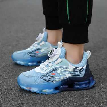 Дитячі кросівки Kindi: спортивні, легкі, дихаючі, для бігу, розмір EU 28-39, блакитні