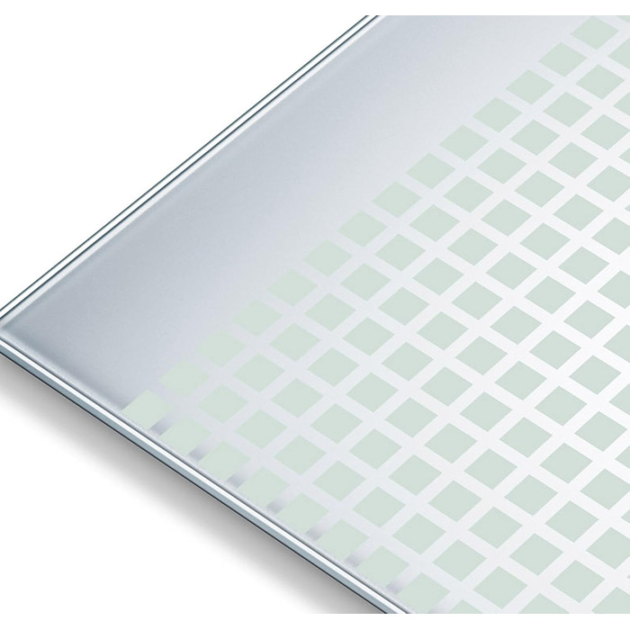 Ваги скляні Beurer GS 206 Squares, сірі, електронні
