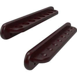 Стійка для київ/більярдних київ Viper на 8 київ, масив дуба, магонія, для кріплення до стіни