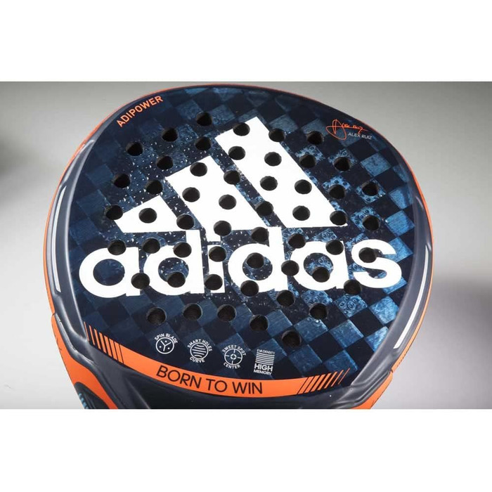Ракетка для паделу Adidas Adipower Ctrl 3.1, синьо-помаранчева, універсальна, для дорослих
