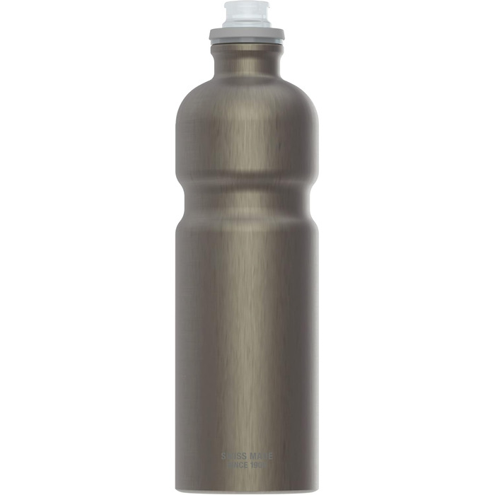 Пляшка для води SIGG Alu Sport 0,75 л, легка, BPA-free, сертифікат KlimaPartner, Швейцарія, колір «Geräucherte Perle»