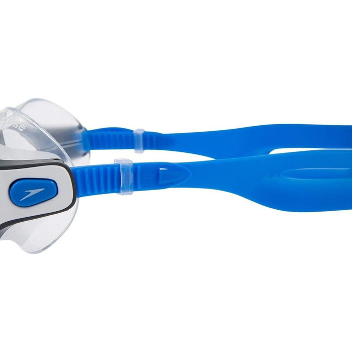 Унісекс маска для плавання Speedo Biofuse Rift, розмір універсальний, колір лавовий червоний/сірий/димчастий