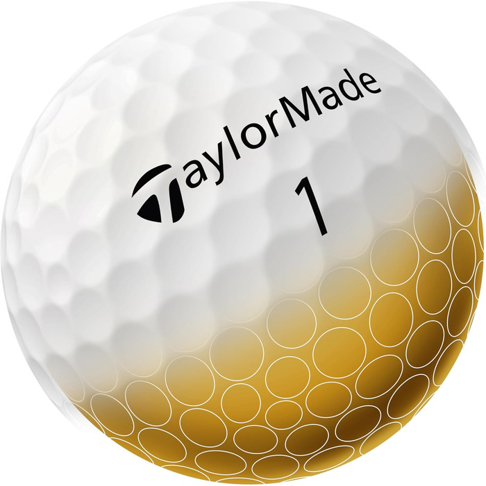 Гольф м'яч TaylorMade Tm24 Speedsoft, білий/синій (12 шт.)