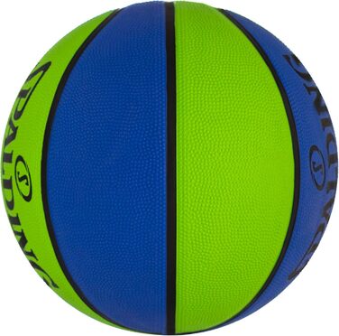 Баскетбольний м'яч Spalding Varsity, 74.9 см, синій/зелений