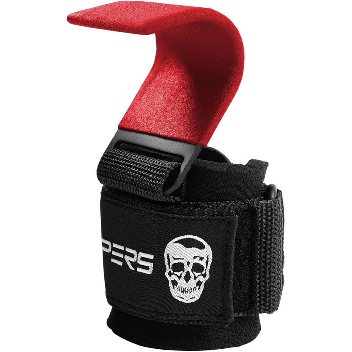 Підтримуючі манжети для важкої атлетики Gymreapers (пара), міцні ремені на зап'ястя для підтримки хватки, для підтягувань, шрагів - фітнес рукавички для чоловіків та жінок