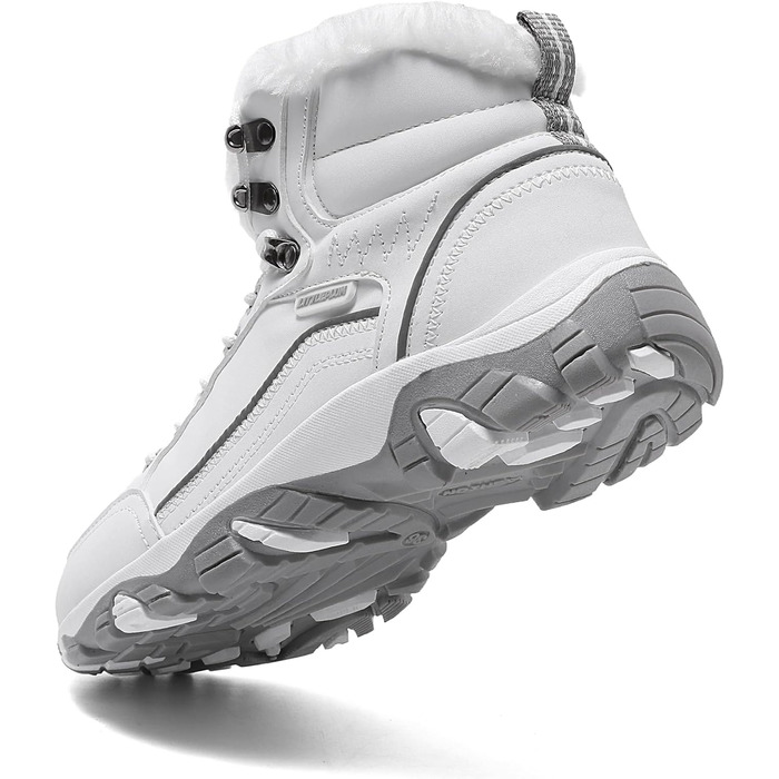 Черевики зимові жіночі Littleplum, утеплені, для трекінгу, осінні, Outdoor, снігові, зимові, 37 EU, білі