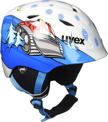 Дитячий лижний шолом Uvex Airwing 2, 48-52 см, білий