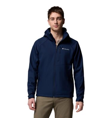 Чоловіча софтшелл куртка Columbia Cascade Ridge III, темно-синя (Collegiate Navy), розмір XXL